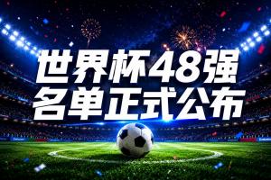 倒计时10天!世界杯48强球员名单全部公布,史上最大规模世界杯配图